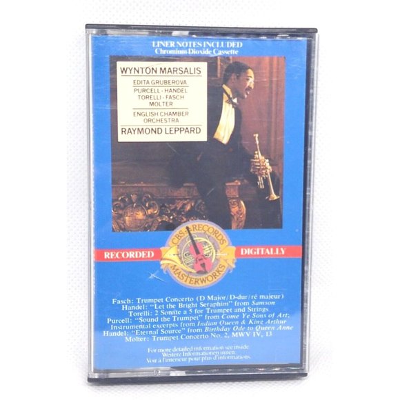 Tape Wynton Marsalis Digitally Recorded Chromium Dioxide Cassette Tape - Picture 1 of 10